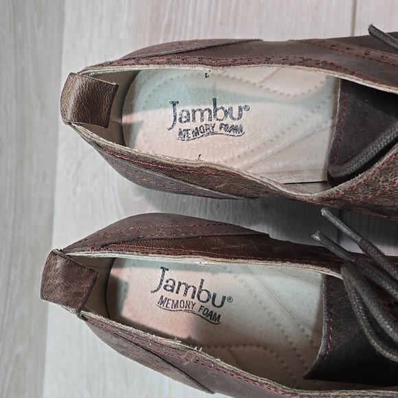 Jambu Women "Like New " San fran Ankle Distressed Leather Boots shoes sz 9 - Picture 6 of 12